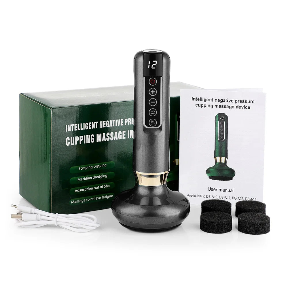 Electric smart cupping massager
