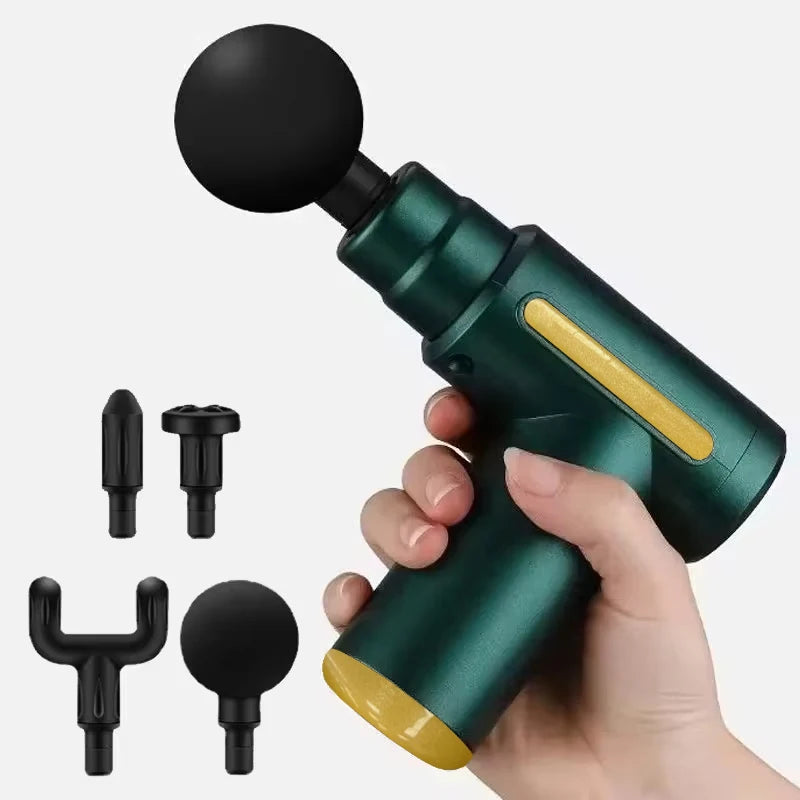 Portable handheld massage gun